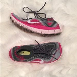 Nike Free Flyknit running shoes